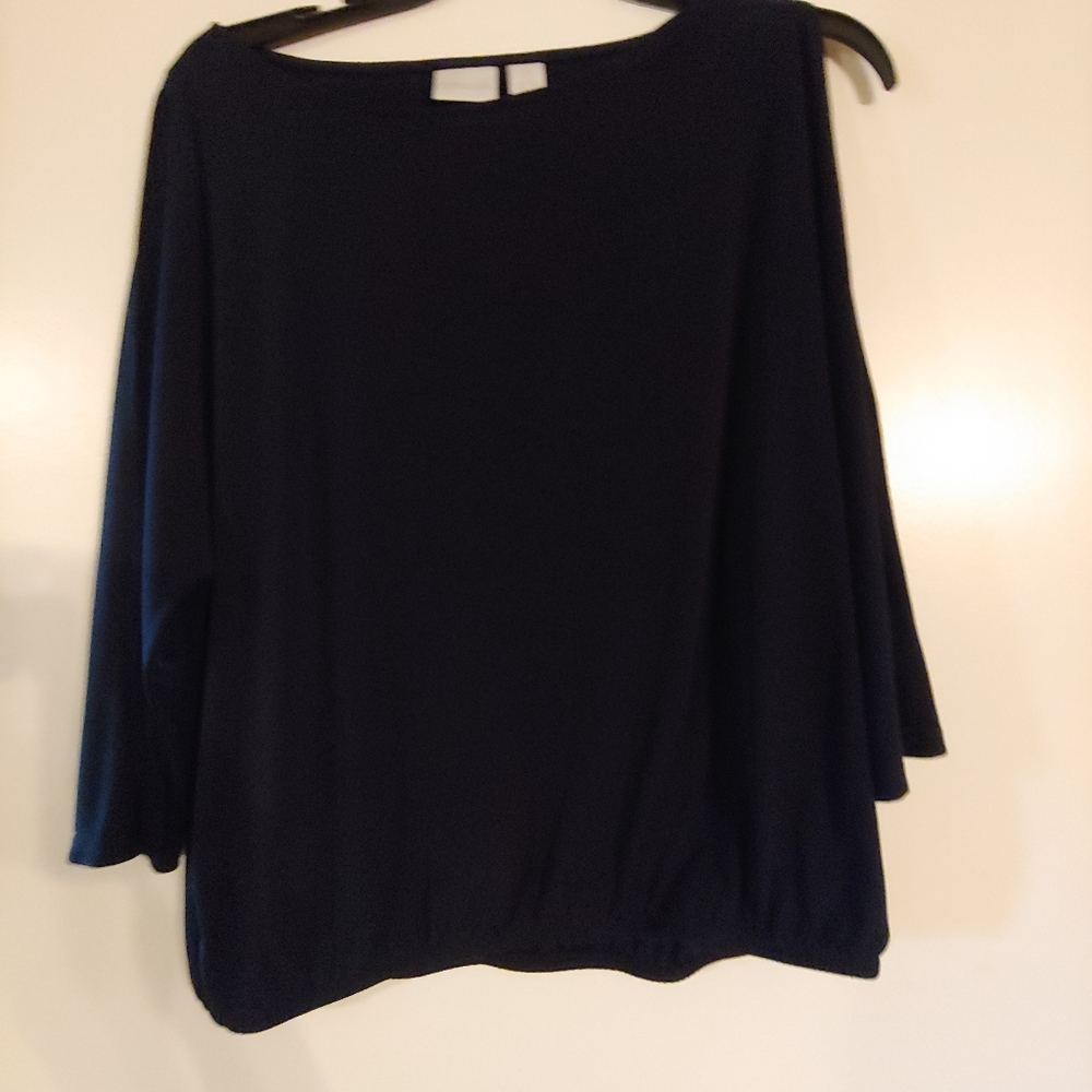 Chico's double slit sleeve top